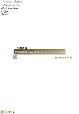 University of Baghdad College of engineering Ele . &amp; Com. Dept. 3 rd Year Matlab