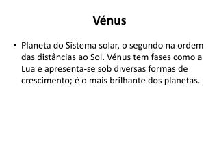 Vénus