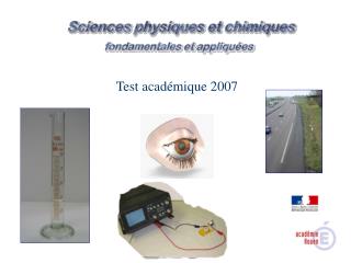 Test académique 2007