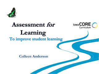 Assessment for Learning