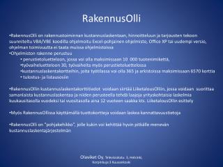 RakennusOlli