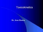 Toxicokinetics