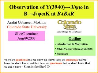Observation of Y(3940)→J/ ψω in B→J/ ψω K at B A B A R