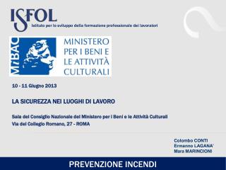 PREVENZIONE INCENDI
