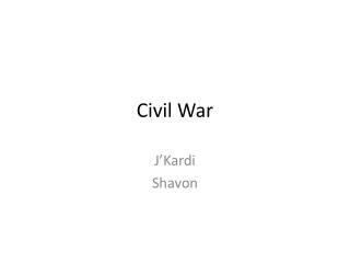 Civil War