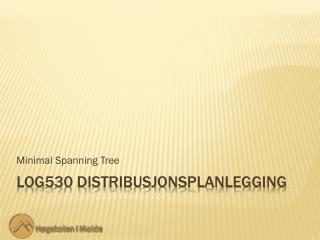 LOG530 Distribusjonsplanlegging