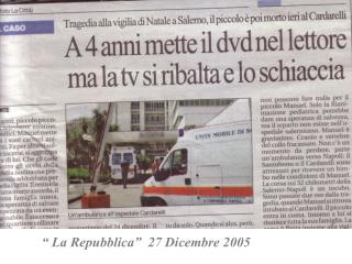 “ La Repubblica” 27 Dicembre 2005