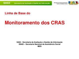 Linha de Base do Monitoramento dos CRAS