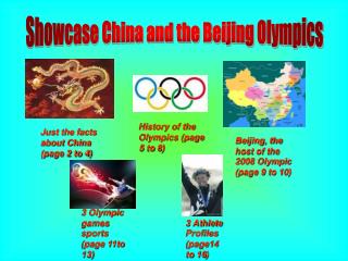 Showcase China and the Beijing Olympics