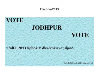 Election-2013