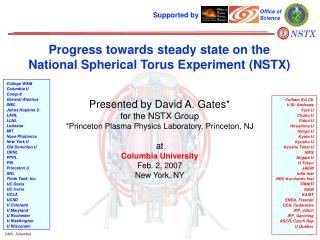 Progress towards steady state on the National Spherical Torus Experiment (NSTX)