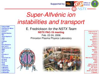 Super-Alfvénic ion instabilities and transport