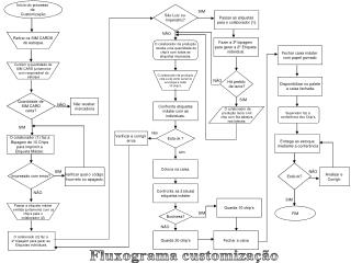 Início do processo de Customização