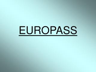 EUROPASS