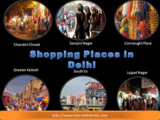 Top Shopping Places in Delhi
