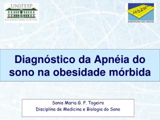 Diagnóstico da Apnéia do sono na obesidade mórbida