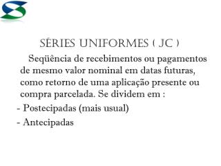 Séries Uniformes ( JC )