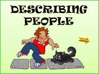 DESCRIBING PEOPLE