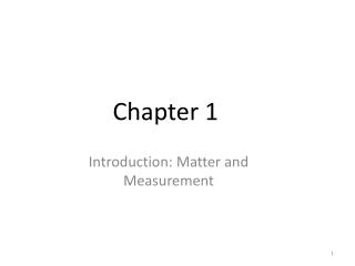 Chapter 1