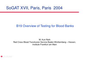 SoGAT XVII, Paris, Paris 2004