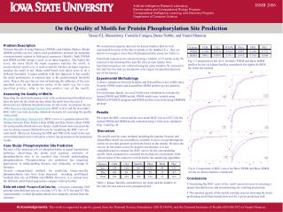 Artificial Intelligence Research Laboratory Bioinformatics and Computational Biology Program