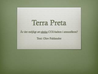 Terra Preta