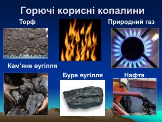 Горючі корисні копалини