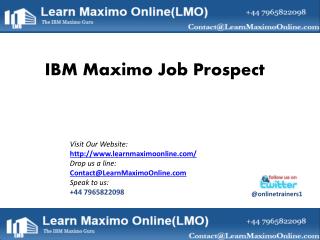Average Salary for IBM Maximo Professionals_LMO