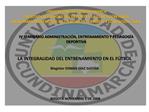 UNIVERSIDAD DE CUNDINAMARCA FACULTAD DE CIENCIAS DEL DEPORTE Y LA EDUCACI N F SICA PROGRAMA PROFESIONAL EN CIENCIAS DEL