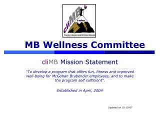 MB Wellness Committee