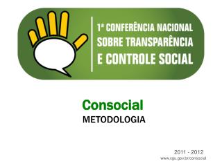 Consocial METODOLOGIA