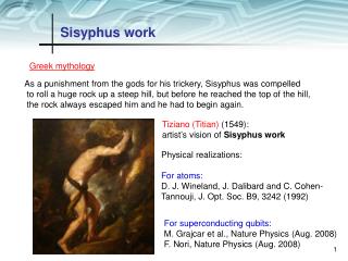 Sisyphus work