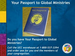 Your Passport to Global Ministries