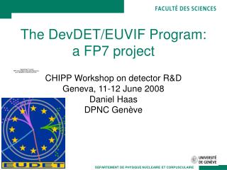 DEPARTEMENT DE PHYSIQUE NUCLEAIRE ET CORPUSCULAIRE