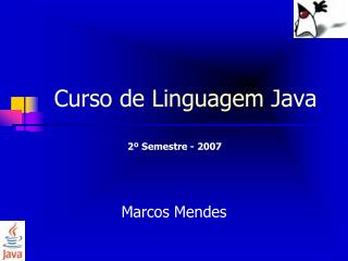 Curso de Linguagem Java