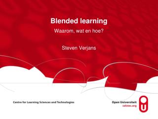 Blended learning