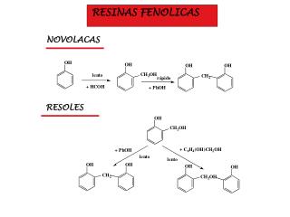 RESINAS FENOLICAS