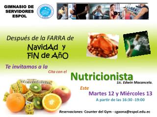 Martes 12 y Miércoles 13