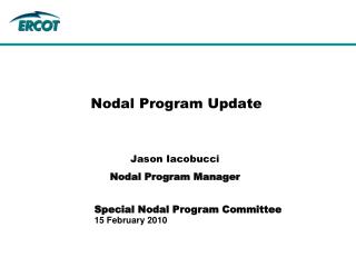 Nodal Program Update