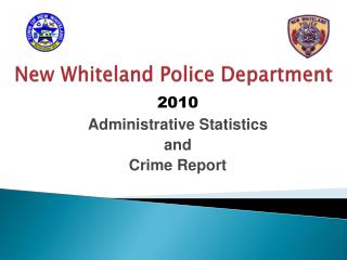 New Whiteland Police Department