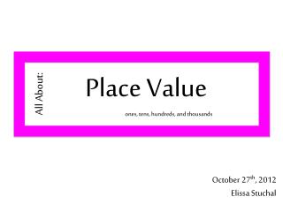 Place Value