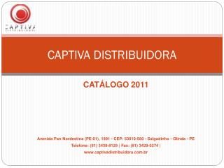 CAPTIVA DISTRIBUIDORA