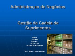 Administraçao de Negócios