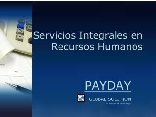 Servicios Integrales en Recursos Humanos