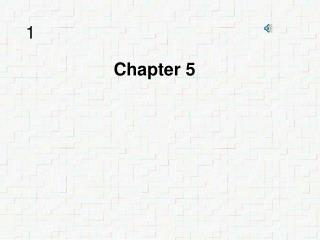 Chapter 5