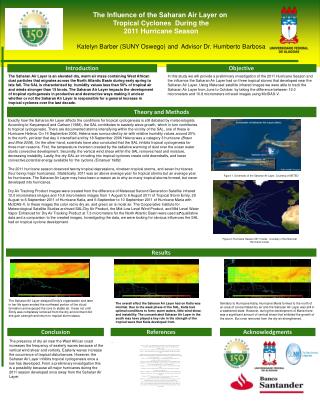 The Influence of the Saharan Air Layer on Tropical Cyclones During the 2011 Hurricane Season