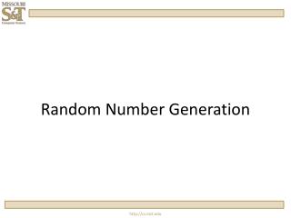 Random Number Generation