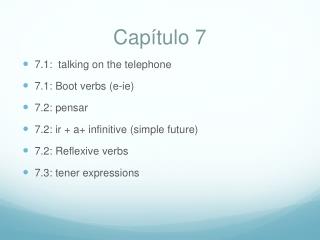 Capítulo 7