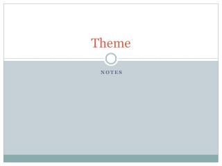Theme