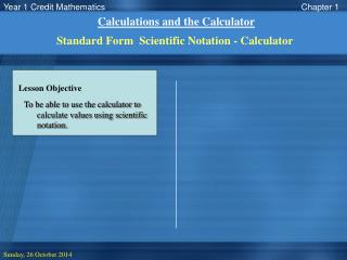 Year 1 Credit Mathematics